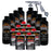 Black 2 Gallon (2 Gallon) Urethane Spray-On Truck Bed Liner Kit with Spray Gun & Regulator - Easily Mix, Shake & Shoot - Textured Protective Coating