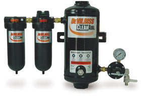 3-Stage Desiccant Air Dryer System to Eliminate Moisture and Dirt in Air Lines (130026)