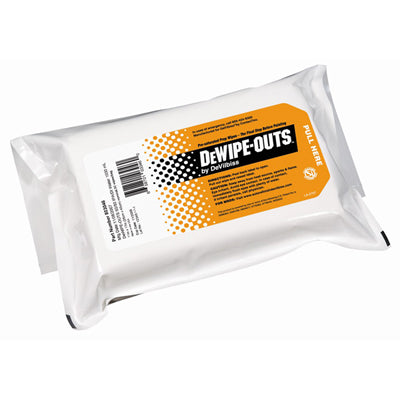 Dewipe-Outs Prep Wipe 11" x 17" 50% Ipa / 50% Di Water (Contains 3.28 lbs VOC Per Gallon of Solution) for Warmer/Dryer Climates