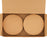 100 Grit - 3" Gold Hook & Loop Sanding Discs for DA Sanders - Box of 40