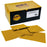150 Grit Gold - 1/4 Sheet Plain Backing Sandpaper 5.5" x 4.5" - For Palm Sanders - Box of 400