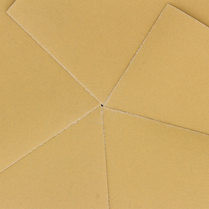 320 Grit - 1/4 Sheet Hook & Loop Sandpaper 5.5" x 4.5" - For Automotive & Wookworking Palm Sanders - Box of 25