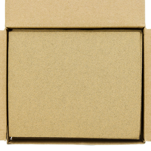80 Grit - 1/4 Sheet Hook & Loop Sandpaper 5.5" x 4.5" - For Automotive & Wookworking Palm Sanders - Box of 25