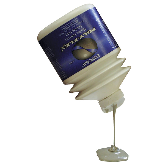 Poly-Flex Flexible Polyester Glazing Putty, 30 oz.