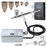 Master Airbrush Powerful Cordless Airbrushing System Kit - 20 to 36 PSI, Portable Rechargeable Air Compressor Professional Artist Set, How to Guide