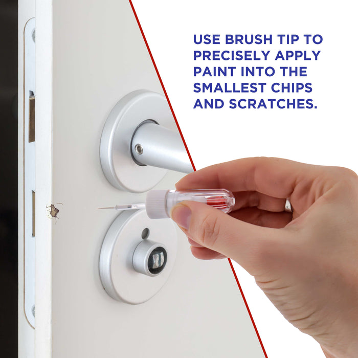 2-in-1 Paint Touch-Up Pens (12-Pack) - 10ml Fillable Applicator for Car Chips & Scratches - Precision Fine Tip Writer Pen Brush