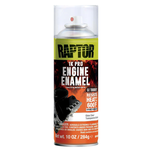 Engine Enamel, Automotive Spray Paint, Heat Resistant, Professional Grade, Easy-To-Use, Gloss Clear