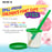 10 Piece Children's No Spill Paint Cups with Colored Lids and 10 Piece Large Round Brush Set with Plastic Handles
