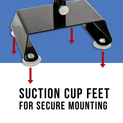 4-Airbrush Holder Station - Swivel & Tilt Tabletop - Airbrush Accessories & Supplies for Garage or Workspace