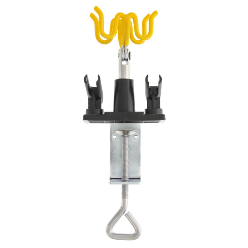 Universal Clamp-on Airbrush Holder. Holds up to 4 Airbrushes and All Brands, Master, Iwata, Paasche, Badger