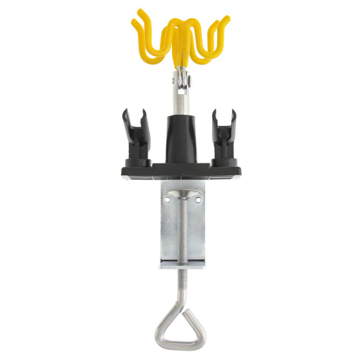 Universal Clamp-On 4-Airbrush Holder - Airbrush Accessories & Supplies for Garage or Workspace
