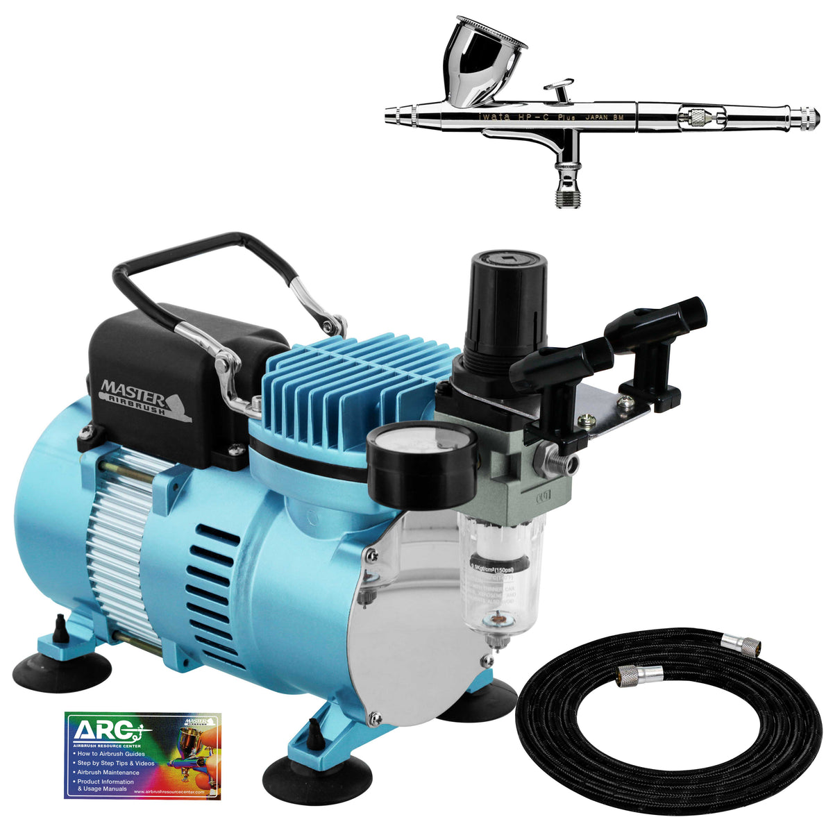 High Performance Plus HP-C Plus Airbrush with Dual Fan Air