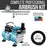 Iwata Revolution CR Airbrush Kit with Cool Runner II Dual Fan Air Tank Compressor & Air Hose