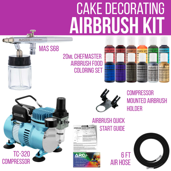 Cake Airbrush Kit Airbrush for Cakes Air Brush for Cake Decorating