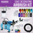 Master Airbrush Cake Airbrush Decorating Kit with Siphon Air Brush, Cool Runner II Dual Fan Air Compressor, 12 Edible Chefmaster Food Colors, Hose, Holder & How to Guide - Cake & Cookie Airbrush Kit