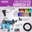 Master Airbrush Cake Airbrush Decorating Kit with Compressor, 2 Gravity Airbrushes, and 12 Chefmaster Food Colors - Air Brush for Cake Decoration & Cookie Airbrush Kit