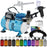 Master Airbrush Cake Airbrush Decorating Kit with Compressor, 2 Gravity Airbrushes, and 12 Chefmaster Food Colors - Air Brush for Cake Decoration & Cookie Airbrush Kit