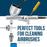 Master Airbrush Cleaning Kit with Cleaning Pot & Solution - Airbrush Cleaner Tools for All Air brush Models