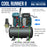 Master Airbrush Cool Runner II Dual Fan Airbrush and Compressor Kit with Gravity Air Brush (0.3mm Nozzle Tip), Tank Compressor, with 3 Liter Tank