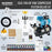 Master Airbrush Cool Runner II Airbrush Kit with Compressor Dual Fan - Air Brush Painting Set Includes Gravity Feed Air Brush, 24 Acrylic Colors, Hose, Holder, Cleaning Pot, Mixing Cups Sticks, Manual