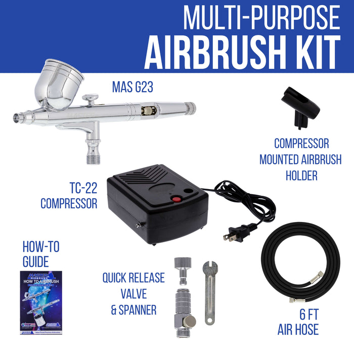 Airbrush mini air compressor deals master airbrush new