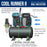 Master Airbrush Cool Runner II Dual Fan Air Brush Compressor System - Professional Gravity Airbrush Kit with Compressor, 3 Tips, 12 Createx Wicked Acrylic Paint Colors, Air Brush Cleaning Tools
