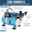 Master Airbrush Cool Runner II Air Brush Kit with Dual Fan Compressor & 2 Airbrushes - Includes 6 Primary Acrylic Paint Colors Artist Set, How-To Guide, Color Chart & Hose