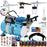 Master Airbrush Cool Runner II Airbrush Kit with Dual Fan Air Compressor, 3 Airbrushes, 6 Color Acrylic Paint Set, Cleaning Brushes & How-To Air Brush Manual, Gravity & Siphon Feed