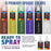 Master Airbrush Cool Runner II Airbrush Kit with Dual Fan Air Compressor, 3 Liter Air Storage Tank, 3 Airbrushes, 6 Color Acrylic Paint Set, Brushes & How-To Air Brush Manual, Gravity & Siphon Feed