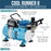 Master Airbrush Cool Runner II Air Brush Kit with Air Compressor Dual Fan, 3 Airbrushes, 6 Color Acrylic Paint Set, Hose, Brushes & Learning Guide Manual for Crafts, Auto, Tattoo & Model Painting