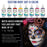 Master Airbrush Cool Runner II Airbrush Kit with Dual Fan Air Compressor, 8 Color Water-Based Face & Body Art Paint Set, Pro Gravity Airbrush & Washable Temporary Tattoo, How-to Guide