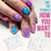 Airbrush Nail Stencils - Nail Art Stencils Series #12: 360 Unique Designs from 20 Individual Templates