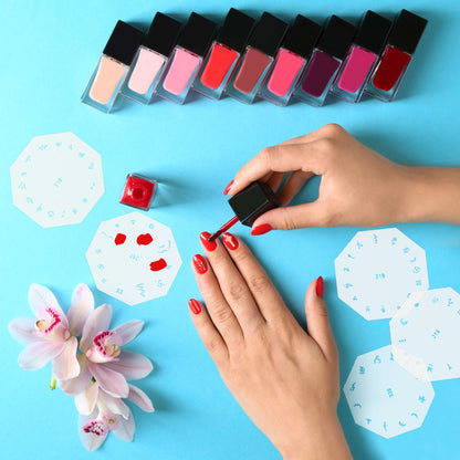 Airbrush Nail Stencils - Nail Art Stencils Series #16: 260 Unique Designs from 20 Individual Templates