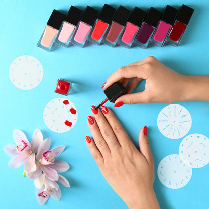 Airbrush Nail Stencils - Nail Art Stencils Set #2: 320 Unique Designs from 20 Individual Templates