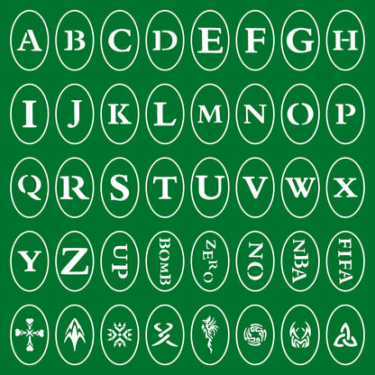 Temporary Tattoo Stencils Booklet Set 4 with 160 Different Self-Adhesive Reusable Stencil Designs