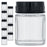 10 Pack TB-001 Empty 3/4 Ounce (22cc) Glass Jar Bottles with Plastic Lids, Paint Storage Bottles, Jars Screw Into Siphon Feed Airbrush Lid Assemblies