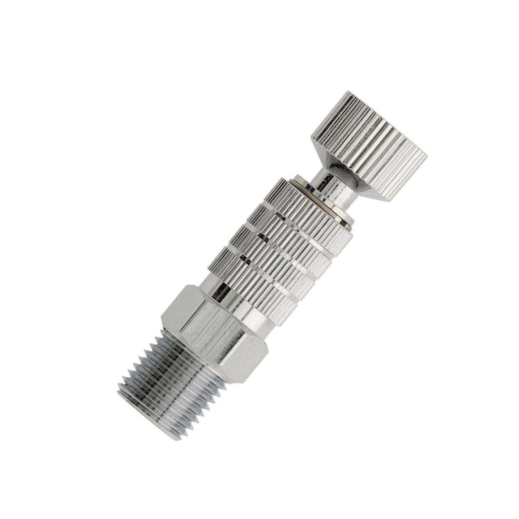 Quick Release Disconnect Coupling with Plug - 1/8" BSP Male & Female Airbrush Hose Adapter
