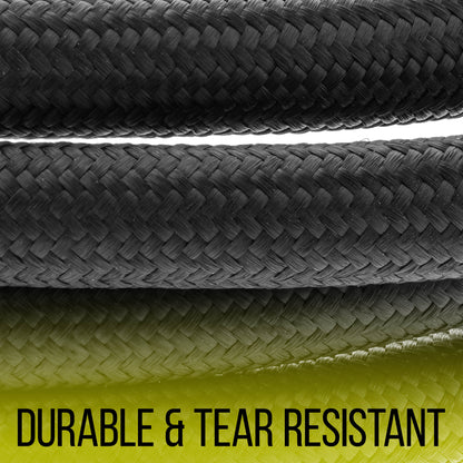 6 Foot Braided Airbrush Hose - Paasche 1/4” NPT & 1/4" BSP Air Brush Hose Adapter Fitting Connectors for Regulator Compressor