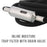 10 Foot Nylon Braided Airbrush Hose with Inline Moisture Trap Filter and Standard 1/8" Size Fittings on Both Ends (Hose color may vary)
