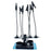 Almighty Clips Airbrush Project Holder with 6 Clips, Adjustable Flexible Rods and a Magnetic Base