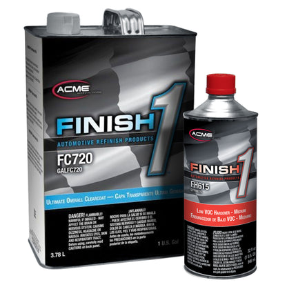 Finish 1 - Ultimate Overall Clearcoat with Low VOC Hardener - Medium - Gallon Kit