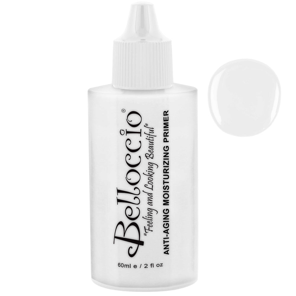 Belloccio Professional Airbrush Makeup Anti-Aging Moisturizing Primer; 2 oz. Bottle