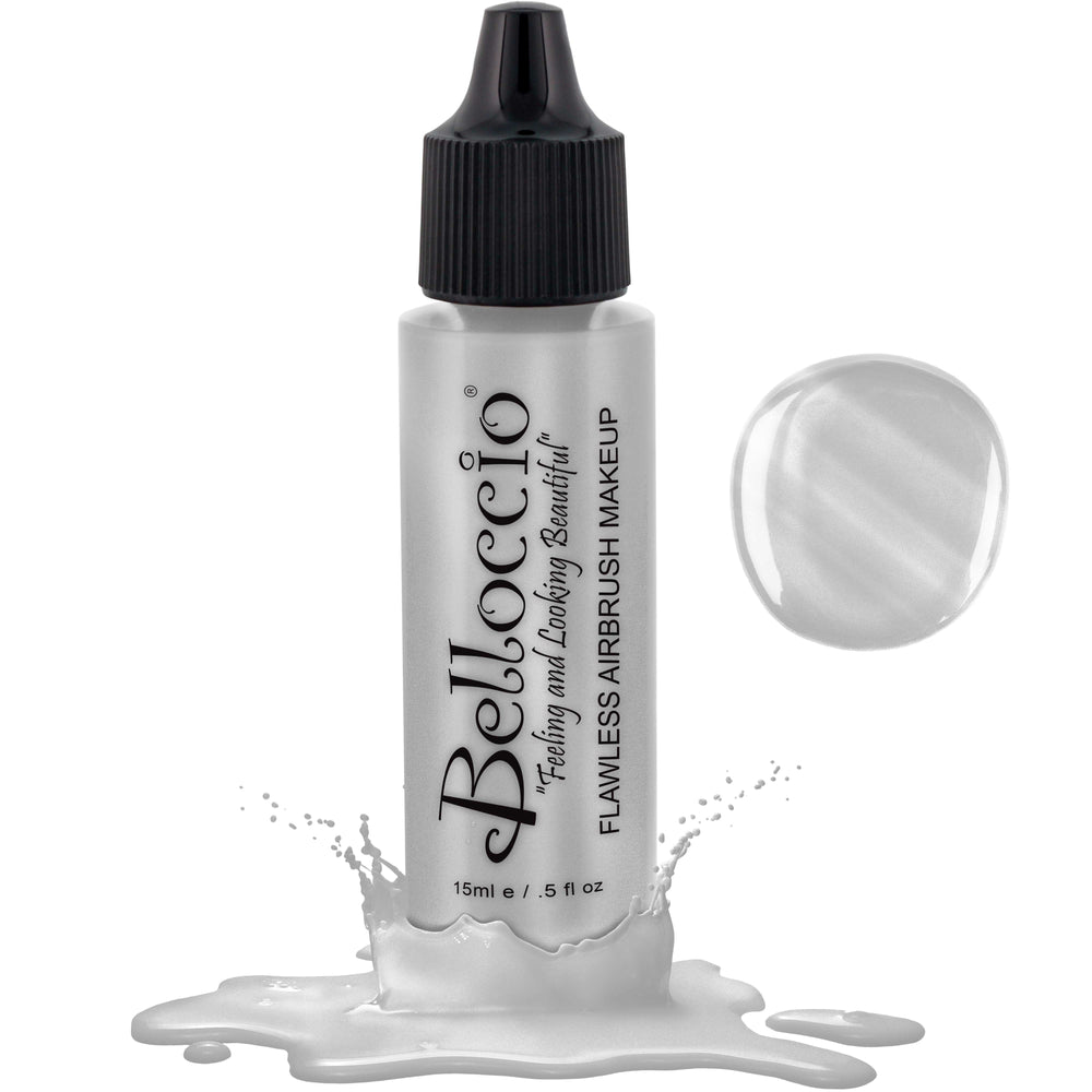 COSMIC Shimmer Shade Belloccio Professional Airbrush Makeup Shimmer Highlighter, 1/2 oz.