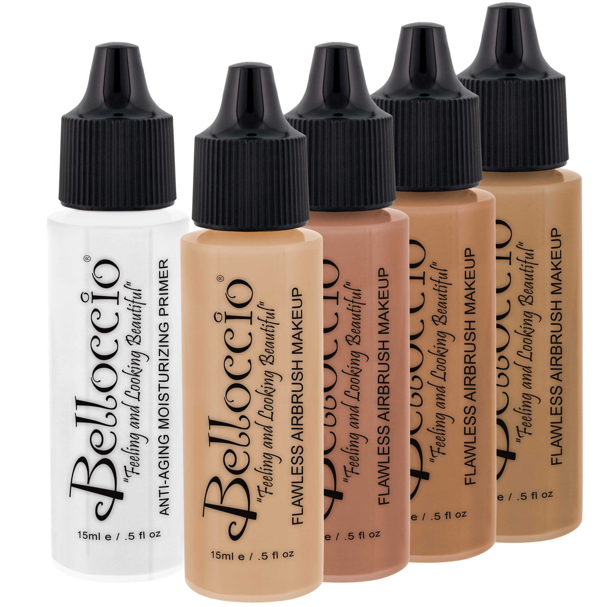 Belloccio Foundation Med Set Medium, 4 Color Kit, Primer — TCP Global