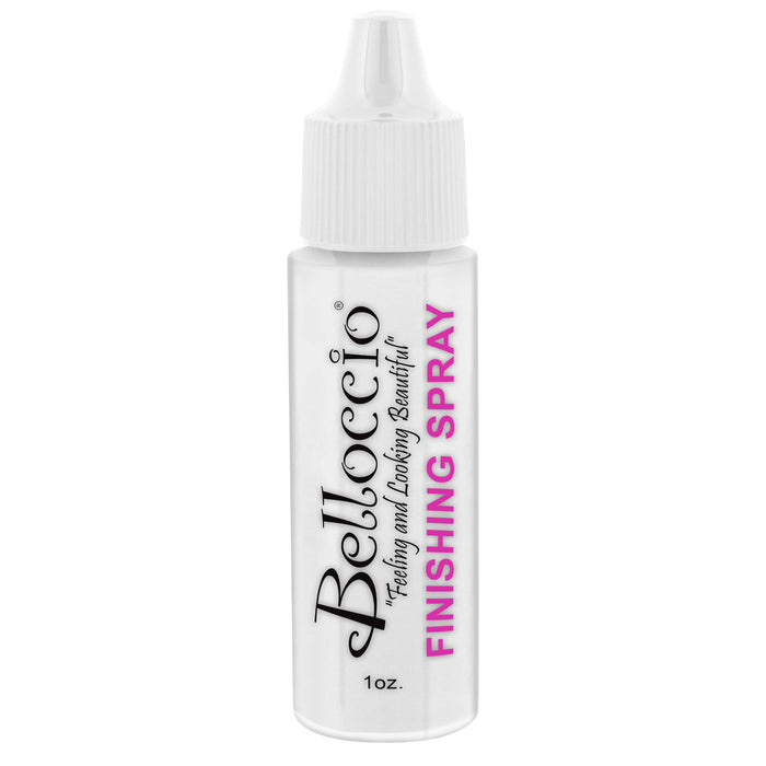 Belloccio Airbrush Makeup Finishing Spray & Setting Mist, 1 oz. Bottle - Long Lasting, Prevents Smudging and Fading