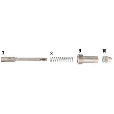 Needle Chucking Guide Assembly (Parts 7, 8, 9 & 10)