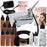 Belloccio Professional Beauty Deluxe Airbrush Cosmetic Makeup System with 5 Dark Shades of Foundation in 1/2 oz Bottles