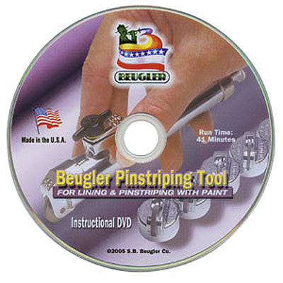 Beugler DVD Instructional DVD for Beugler Beugler Pinstriping Tools