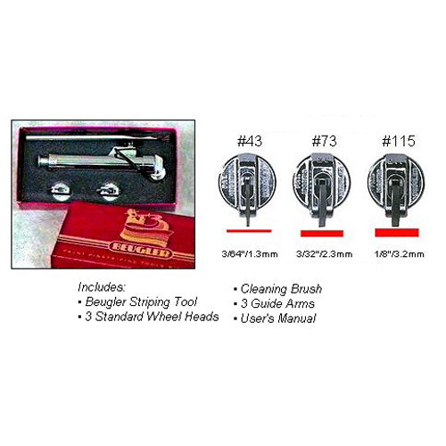 Beugler Pinstriping Tool Deluxe Kit 471
