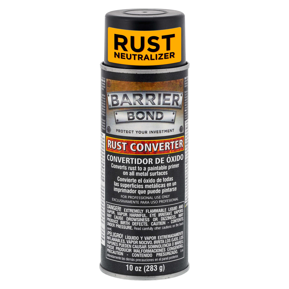 Rust Converter, 10-Ounce Spray Rust Remover for Metal - For Auto, Industrial, Home Metal Treatment & Protection